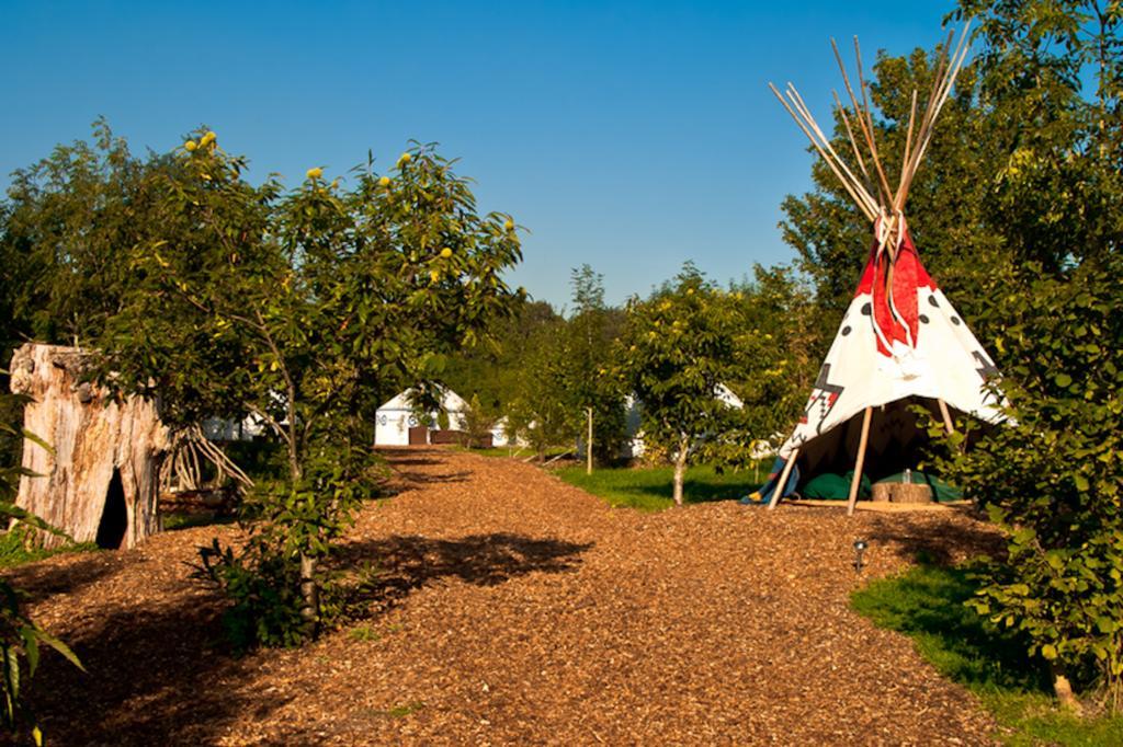 Plush Tents Yurt Village Chichester Exterior photo