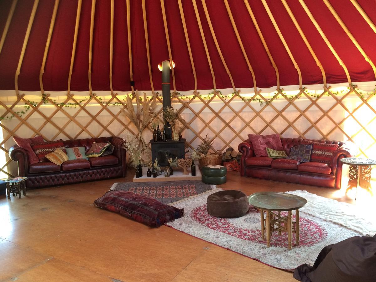 Plush Tents Yurt Village Chichester Exterior photo