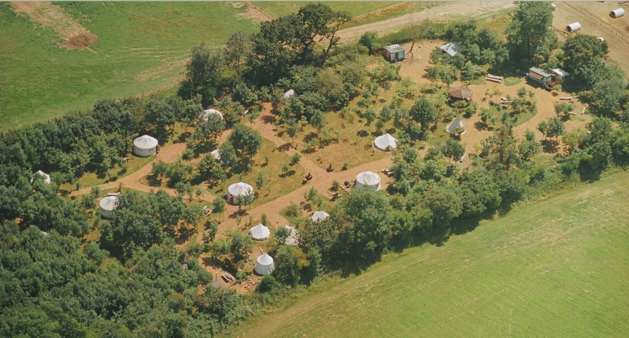 Plush Tents Yurt Village Chichester Exterior photo